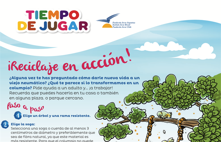 ¡Reciclaje en acción!