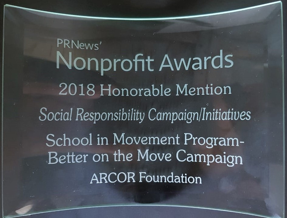 Fundación Arcor Argentina, Instituto Arcor y Fundación Arcor Chile distinguidas en los  PR News´CSR &Nonprofit Awards
