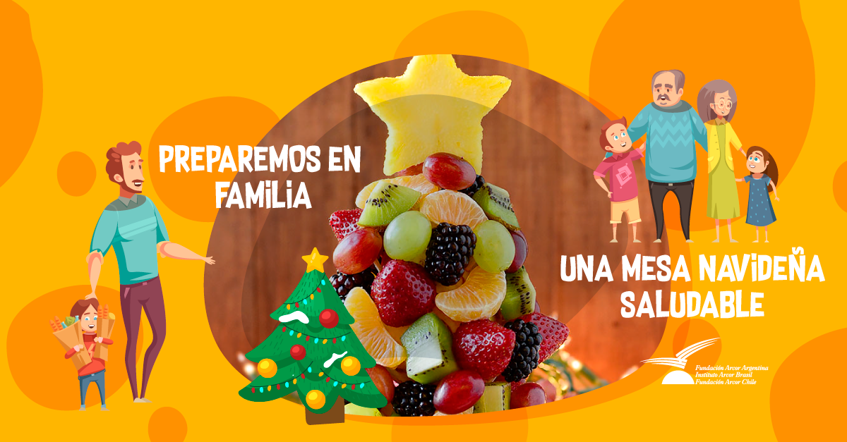 Preparemos en familia una mesa Navideña saludable