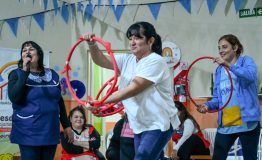 Capacitación en Arroyito. El 7 de junio comenzó el taller sobre ticas corporales y motrices en la primera infancia” (Gentileza Municipalidad de Arroyito).